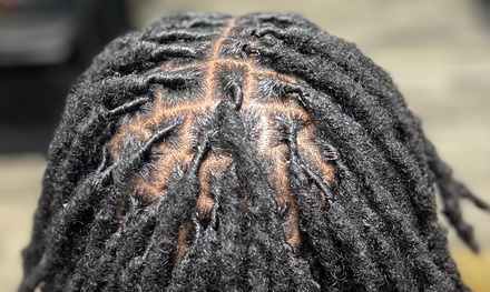 Custom Loc Style - 60 mins; Merchant may collect additional fees - Jusbraidsandlocs