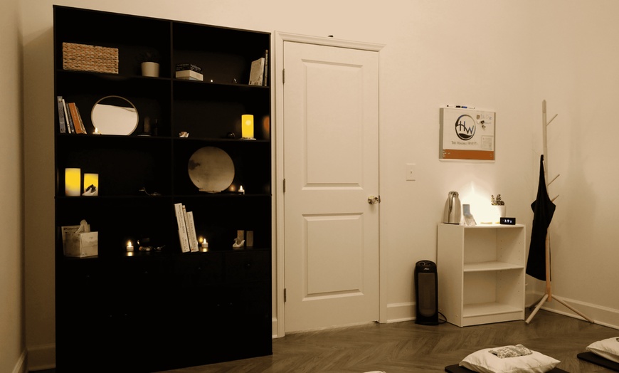 Image 2: 60-Min Small Group Sound Bath for Deep Relaxation & Restorative Rest