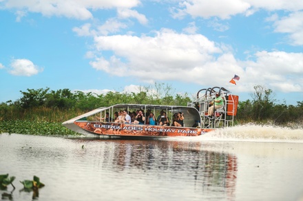 Coach & Air-Boat Tour of Everglades for One - Wide Angle Tours