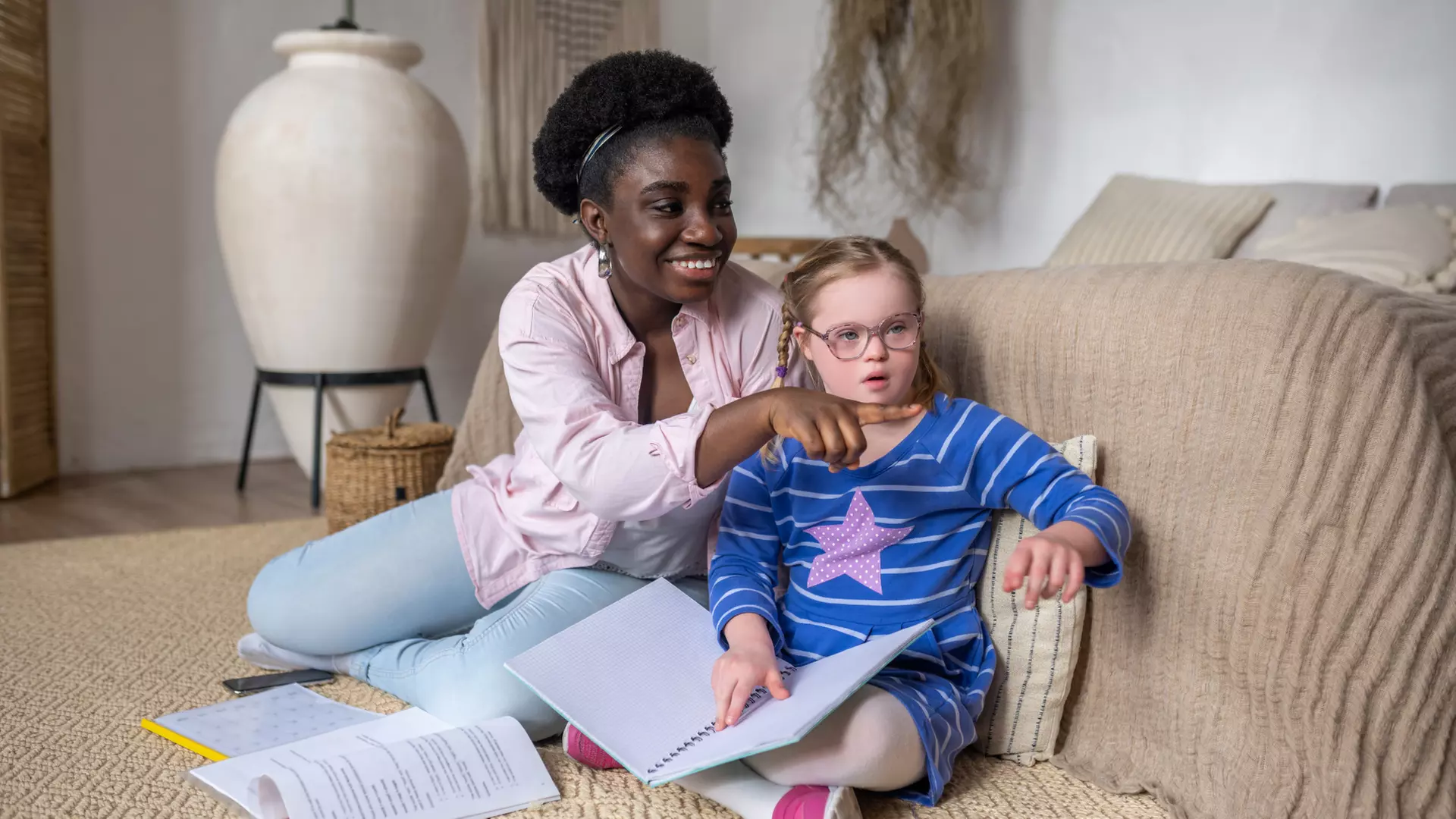 Personalized Disability Support / 2 Support Staff for Children's Event