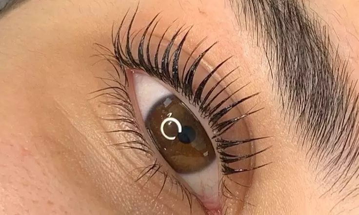 Korean Lash Lift & Tint: Enhance Natural Curl, Add Lift