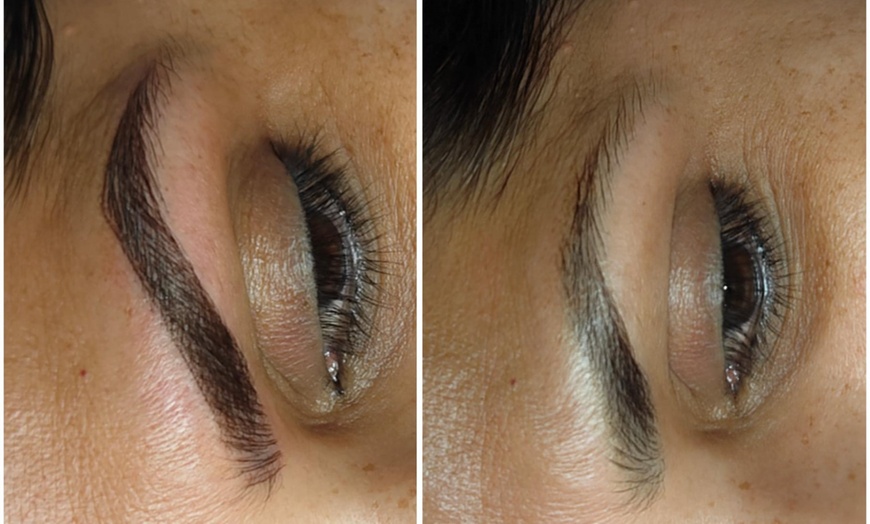 Image 4: One Microblading Session w/ or w/o Touch-Up or Combination Brows 