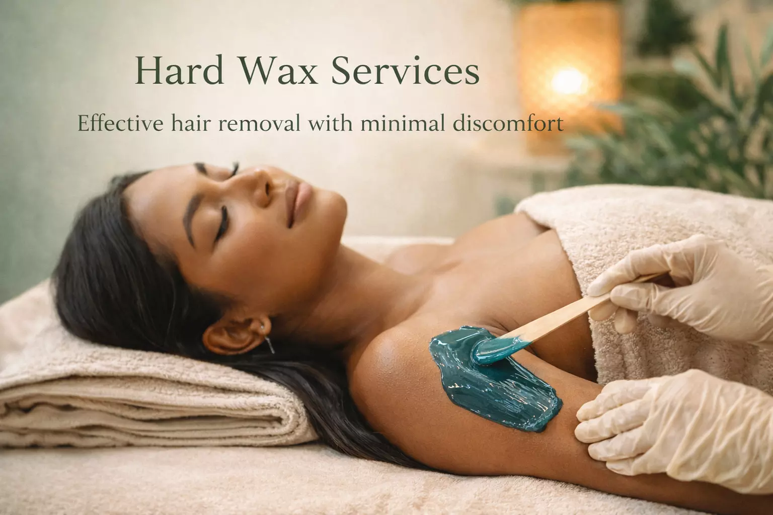 Get Women's Full Brazilian Wax or Brazilian Wax + Underarms (Hard Wax)