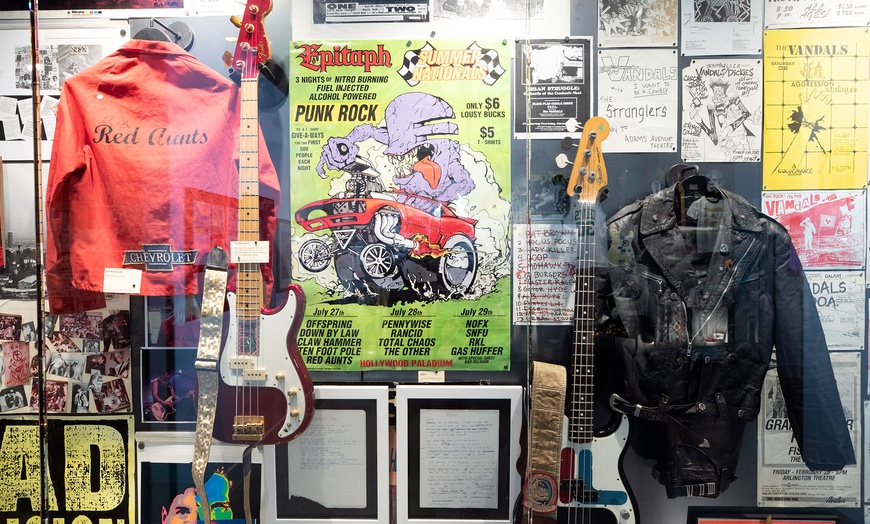 Image 1: Admission to The Punk Rock Museum, The Greatest and Most Fan-Favorite!