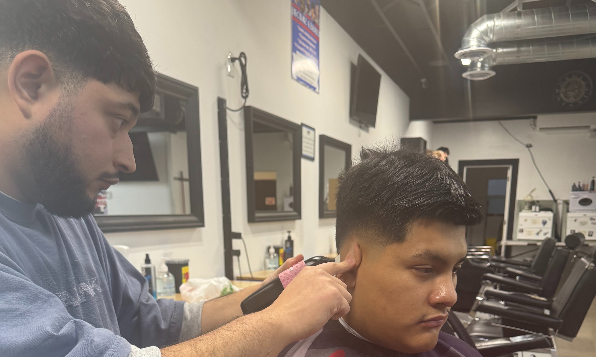 Haircut & Optional Beard Trim, & More or Barber Academy Tuition