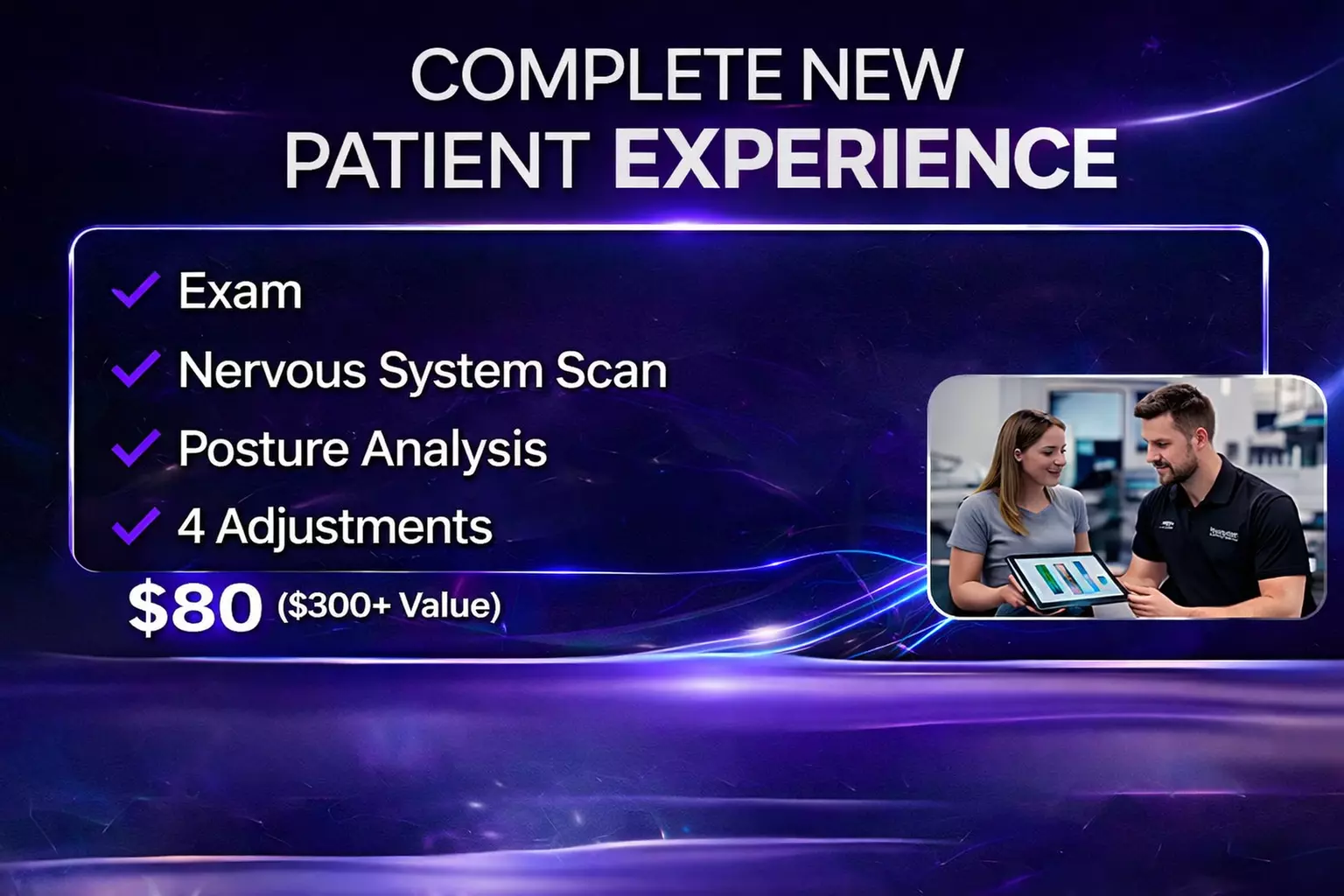 Hinrichs Chiropractic offers diverse chiropractic care options with up to 50% off, including exams and adjustments.