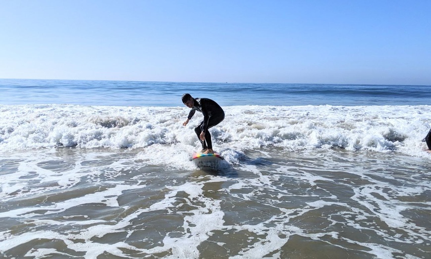 Image 4: 2 Hour Group Surfing Lesson for One, Two, or Three People