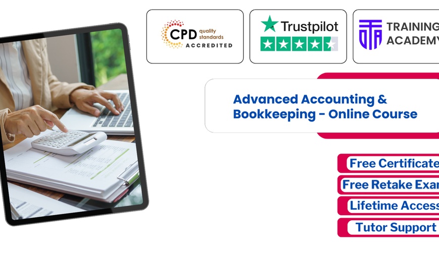 Image 1: Advanced Accounting & Bookkeeping Course or Lifetime Membership