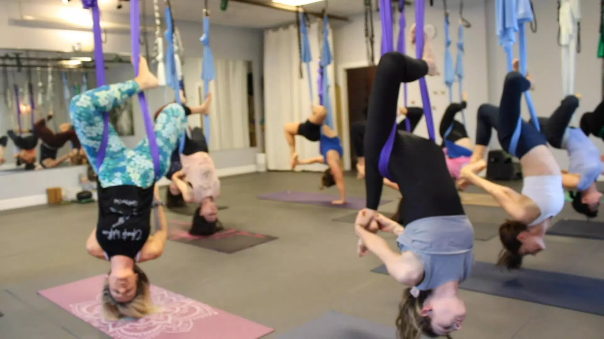 Up to 35% Off on Aerial Yoga at Elevate Yoga Center - Primary Image
