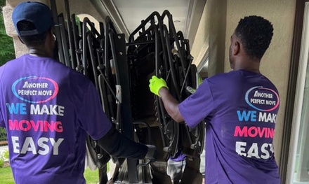 ''2 professional movers for the first hour'' - ANOTHER PERFECT MOVE