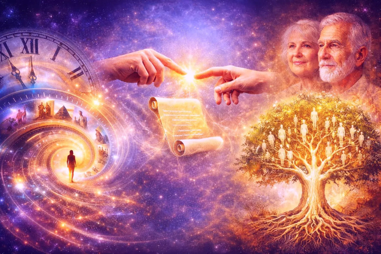 Kurs online: Kontrakty dusz i karma. Praca z linią czasu.