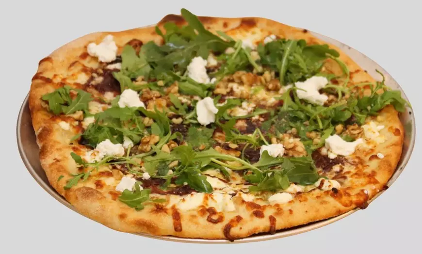 Image 8: Satisfy Your Cravings: Pizza, Cheesy Garlic Bread and Drink