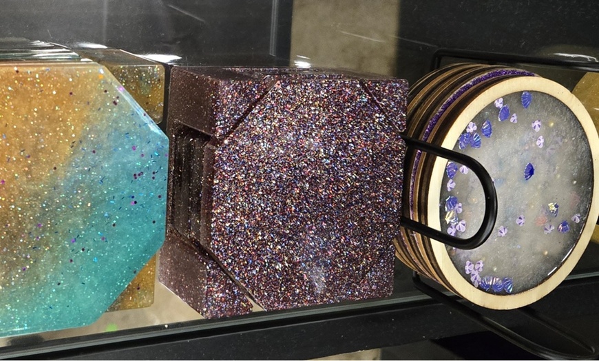 Image 2: Up to 51% Off on Custom - Coasters at Sisters By Grace Skincare & More LLC
