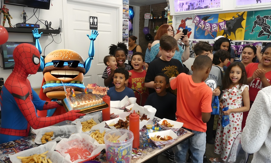 Image 9: The New Super Action Burger for Gaming Tables & Bar Reservations for Birthdays or Regular Visits Up to 50% Off