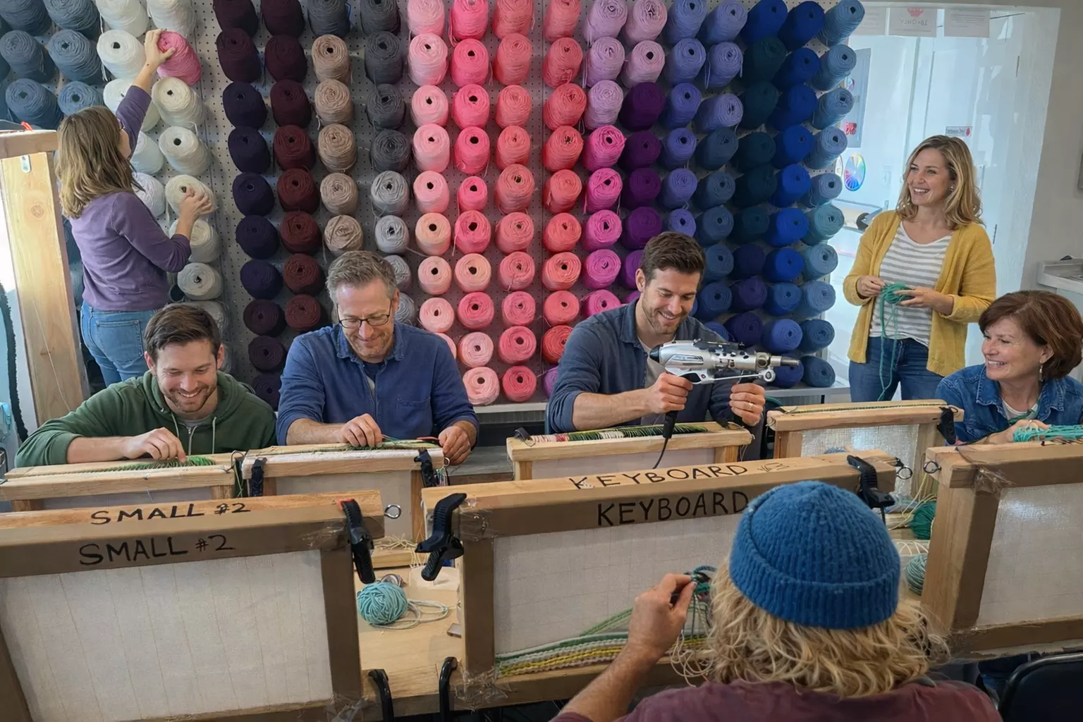 Sip & Tuft: Create Your Own Mini Rug