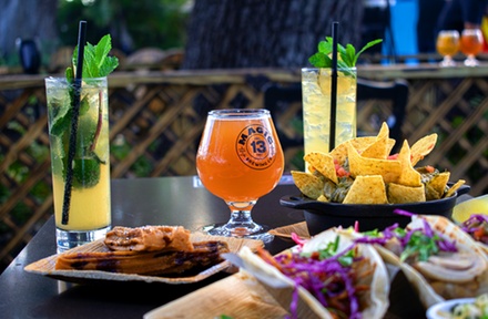 Flight of 4 Beers & 6-Pack To-Go Cans - Magic 13 Brewing Co