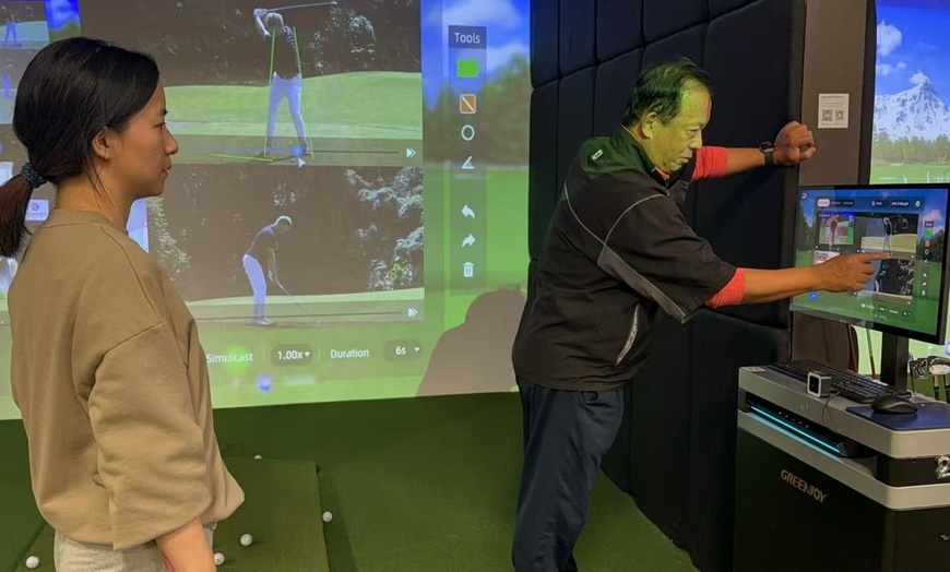 Image 3: Up to 63% Off on Indoor Golf at Golfersbz