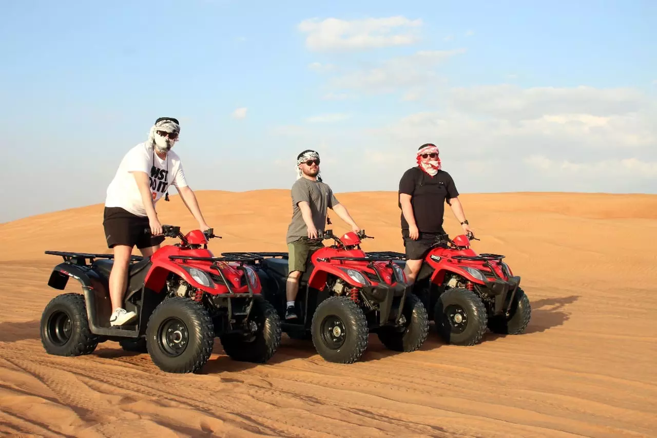 30 - 60 Minute ATV Quad Bike for 1 or 2 People (Close & Open Desert Options) (Up to71% Off) - Primary Image