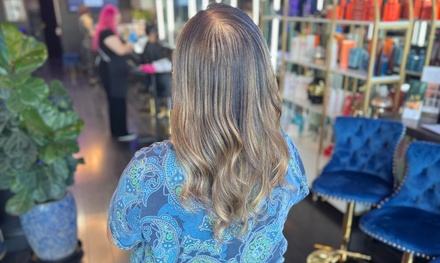 Haircut + Scalp Treatment+ Blowdry & Style - Pretty Please Hair Studio @ Image Studios