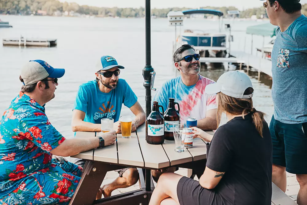 Choice of Pints or Flights + Pretzel, Shared Dip or Filled Growler