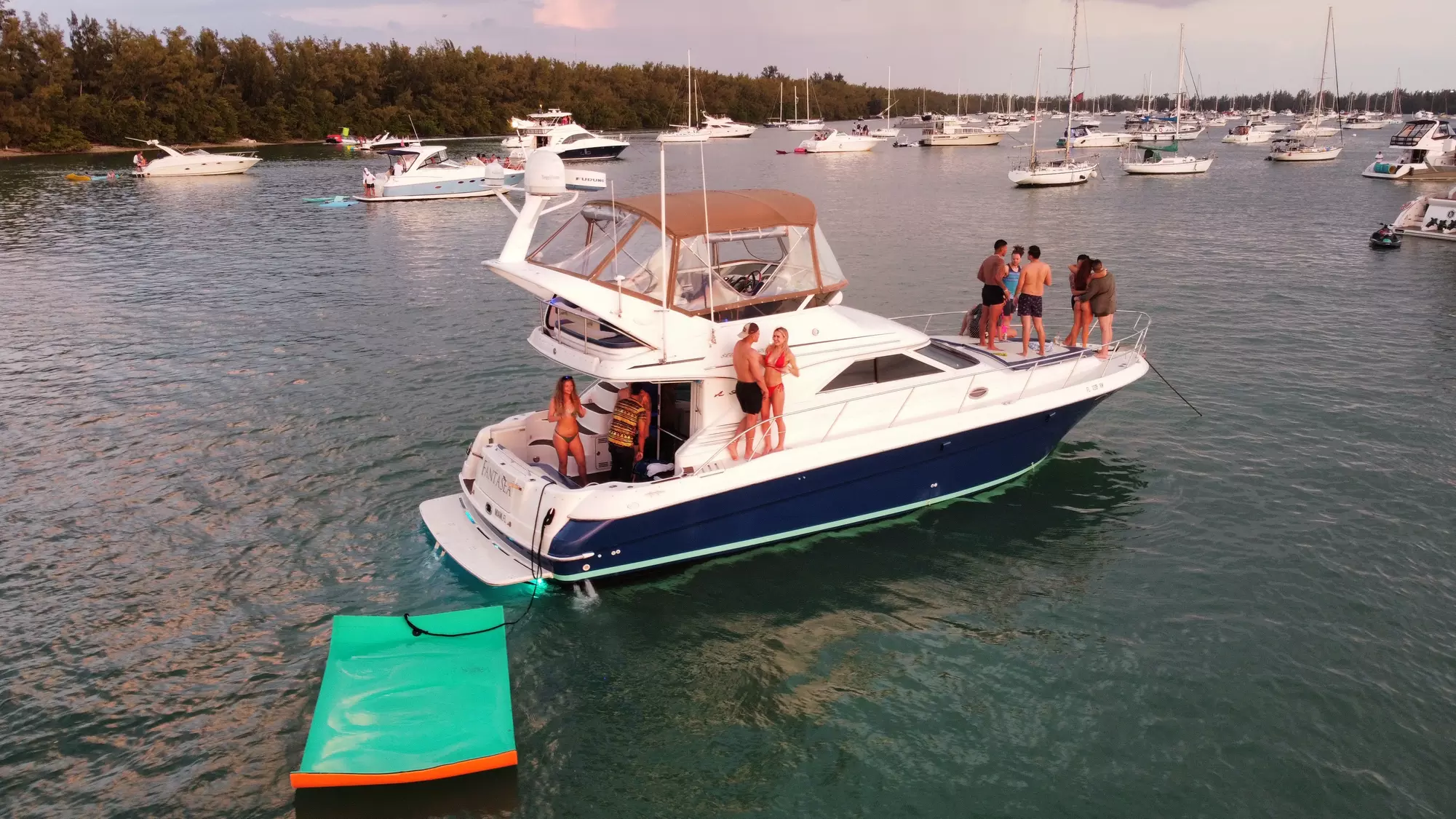 Join Sea Lux Yacht Sales and Charters for a Fort Lauderdale Yacht Rental—Fuel, Ice, and Water Included! (Up to 20% Off) - Primary Image