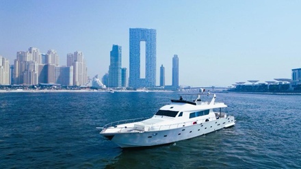Enjoy 105 Feet Luxury Yacht 4 hours for upto 50 PAX with Riviera Yachts