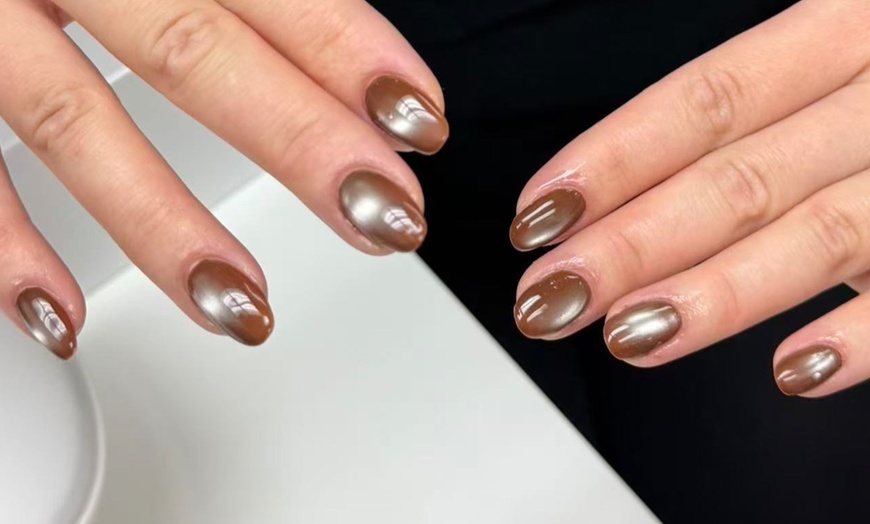 Image 2: One Gel Manicure, Hard Gel Manicure, Gel Manicure w/ Extensions & More