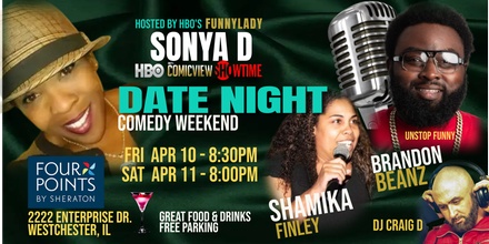 Two Tickets - General Admission at JERK YARD Event Center on Apr 10 at 8:30 PM - Stand Up and Laugh Evanston 