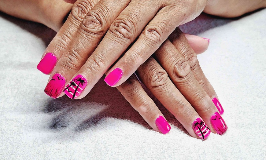 Image 4: Get One Gel Builder Manicure, Deluxe Pedicure, or Gel X Manicure