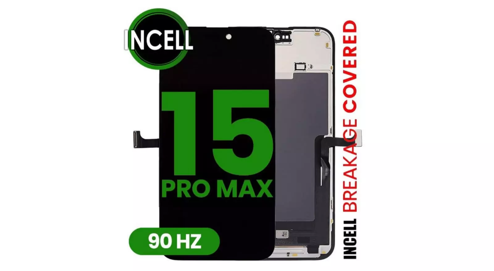 Incell LCD Screen & Back Glass Repair for iPhone 12-17 Pro Max Models