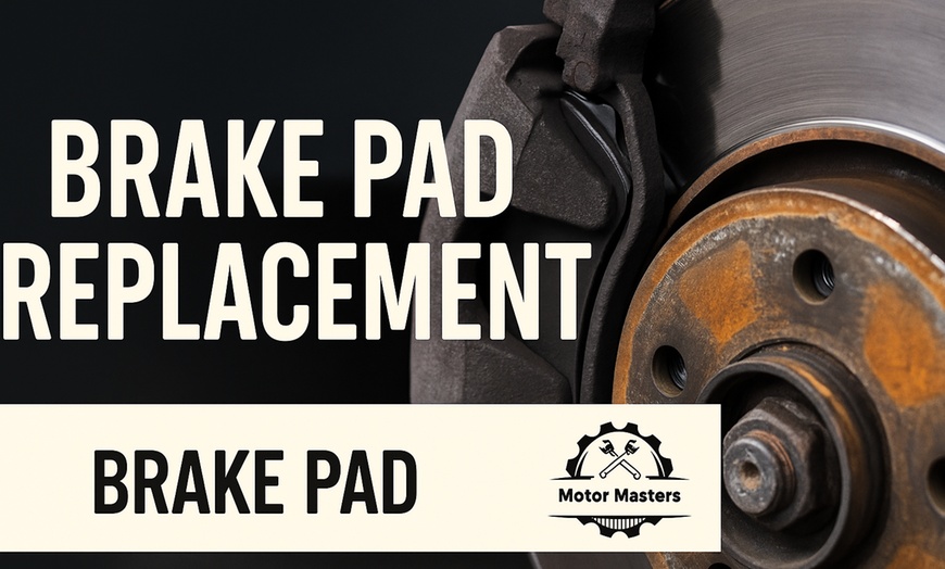 Image 1: Secure Your Drive with Front or/and Back Brake Pad Replacement Service