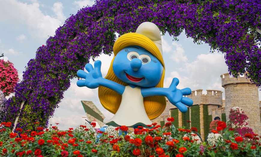 Image 9: Nature & Ocean Wonders: Dubai Miracle Garden + Dubai Aquarium Combo