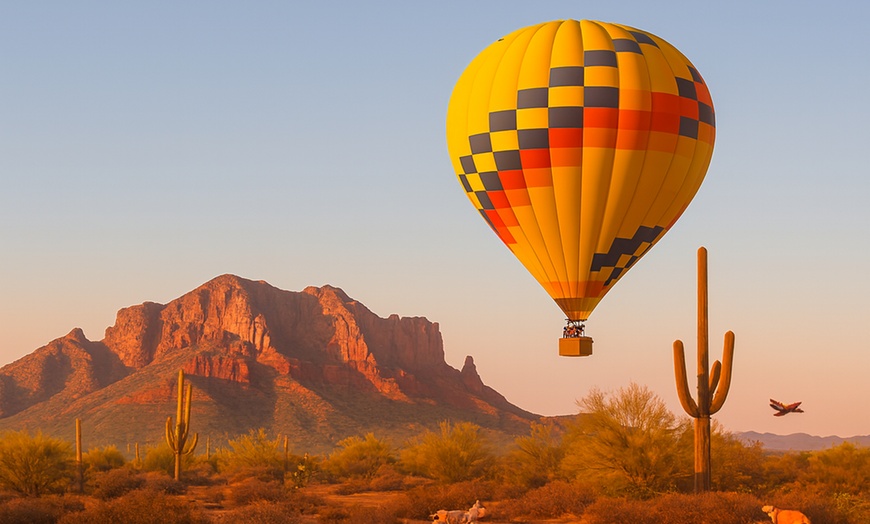 Image 3: Enjoy a Sunrise Hot Air Balloon Flights