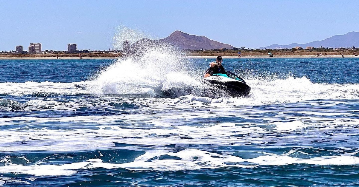 Alquiler de moto de agua para una o dos personas en Murcia