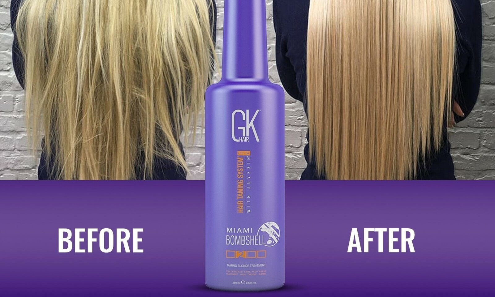 Get a sleek look with Brazilian Blowout, root color, and trim at Hair Innovation By Dina with up to 52% off - Primary Image