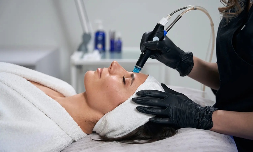 Image 1: Get HydraFacial Glow Lift - LED Light Therapy & More