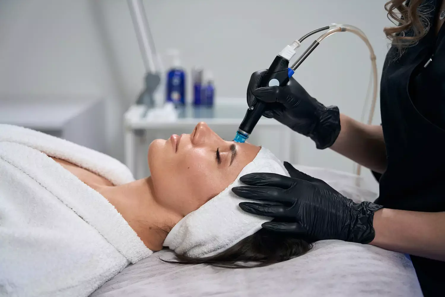 Get HydraFacial Glow Lift - LED Light Therapy & More