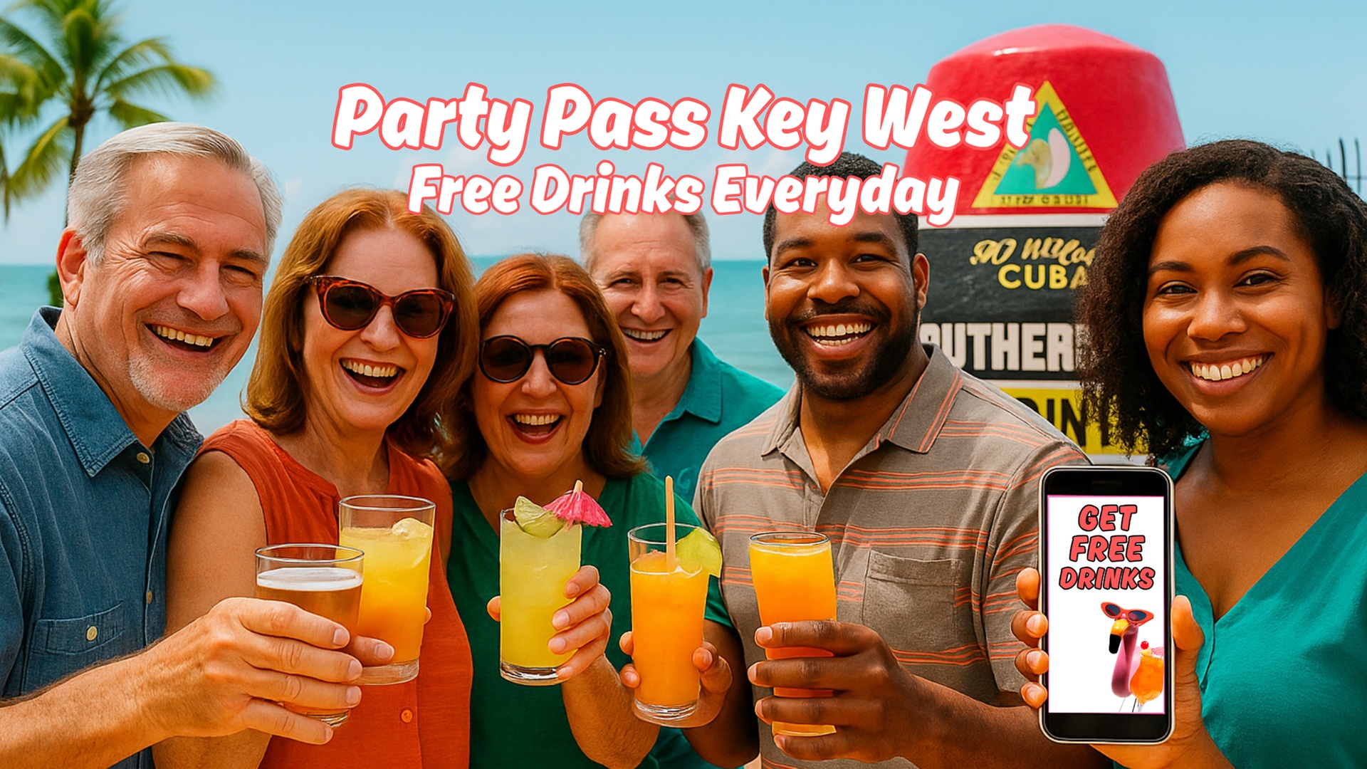 Get Food & Drink Discounts in Key West With Key West Restaurant Pass for One or 2 (Up to 35% Off)