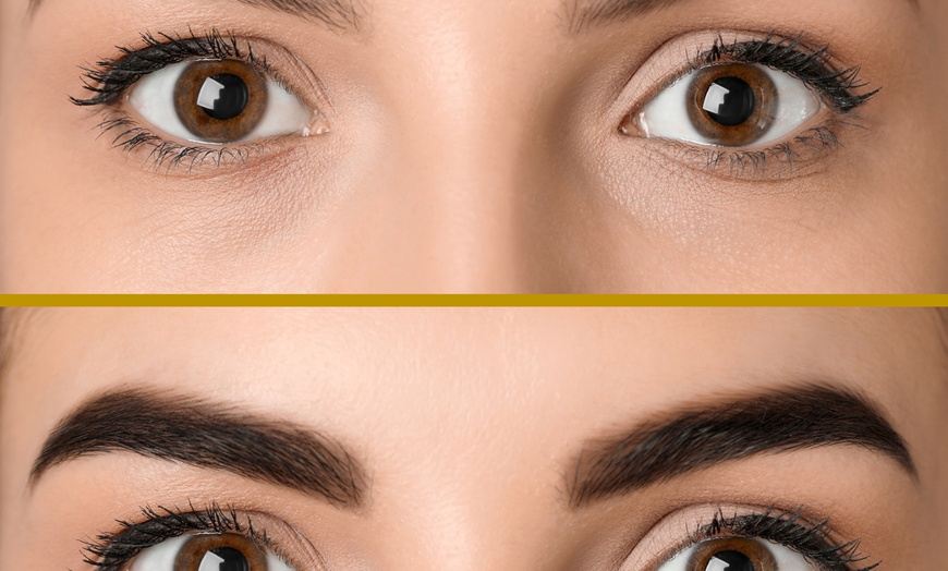 Image 8: Microblading Session Both Eyebrows w/ Optional 4Week Touchup 59% Off