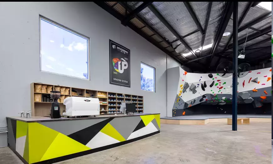 Full Day of Bouldering w/ Shoe Rental & Chalk for 1, 2, 3, 4, 5, or 6