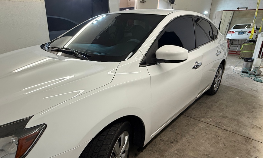 Image 1: Up to 55% Off on Automotive Window Tinting at Filmprolv