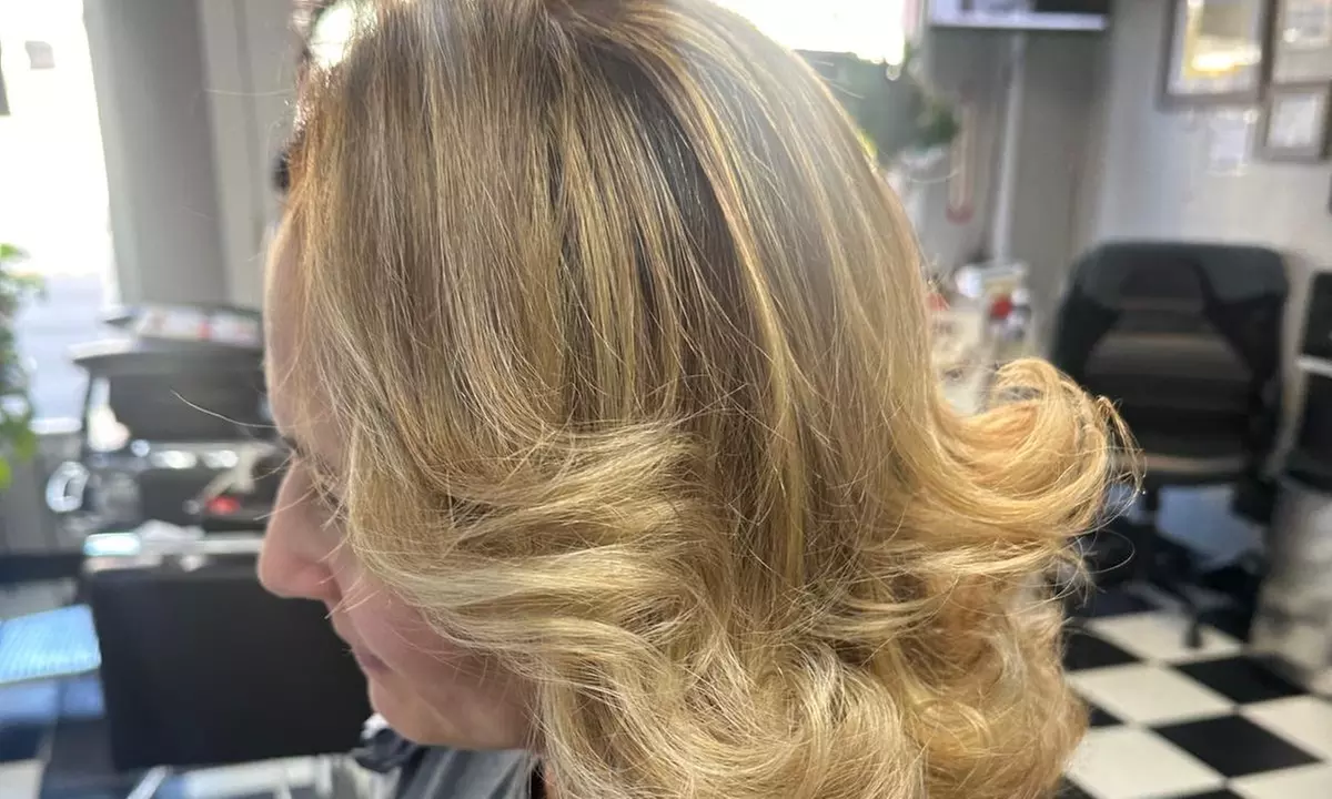 Haircut with Deep Conditioning with Partial or Full Highlights