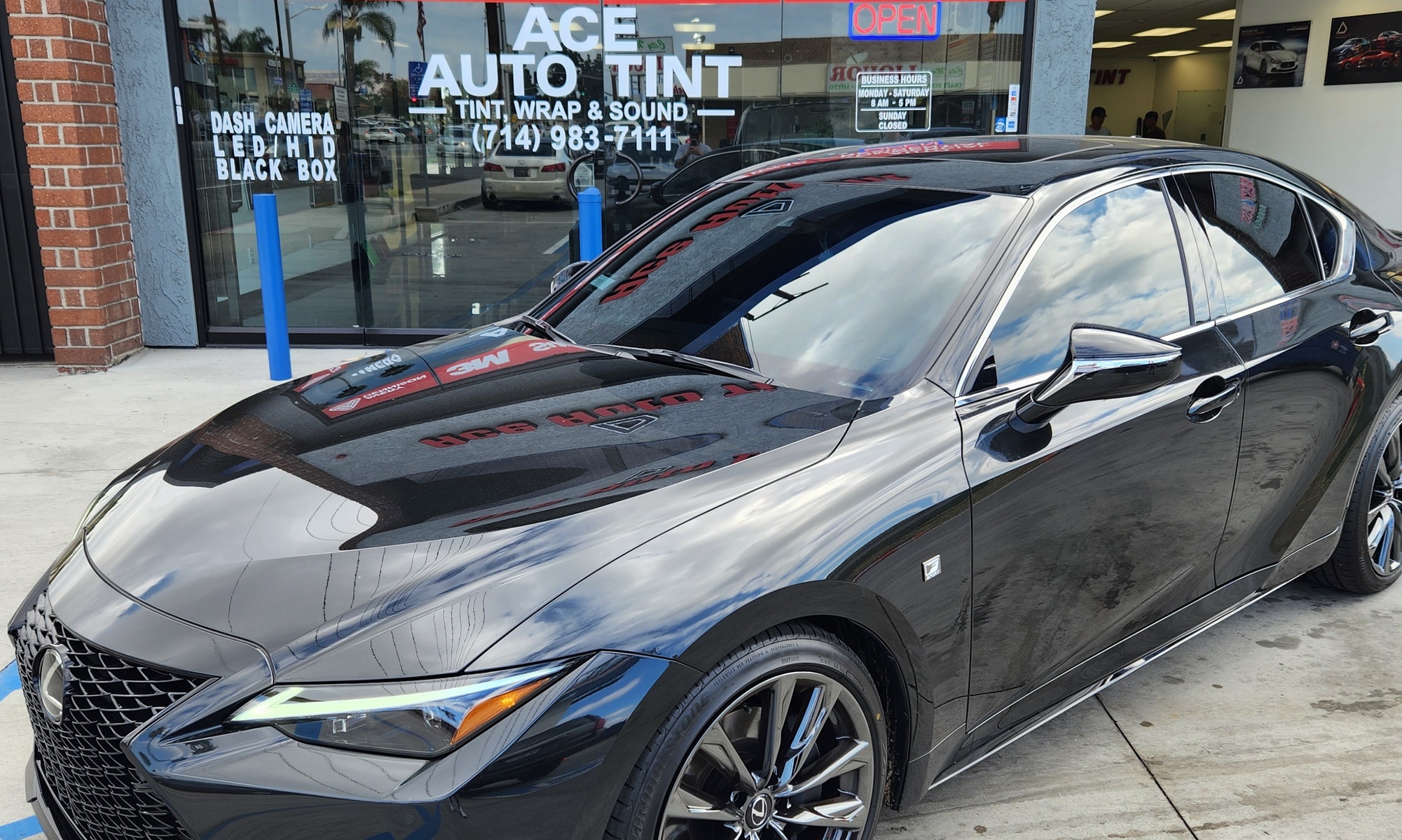 Up to 60% Off on Automotive Window Tinting at Ace Auto Tint