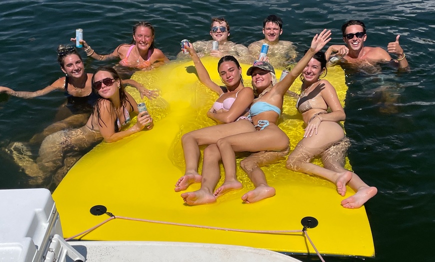 Image 9: Two, Three, or Four-Hr 36 FT Boat Rental up to Ten People Along Miami