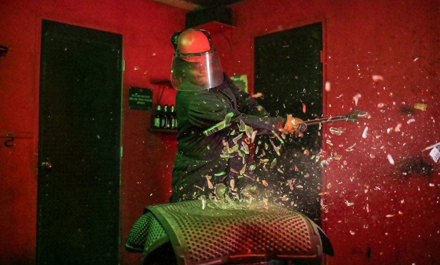 Image 6: Thrilling Adventure Awaits: Rage Room Fun with Premium Weapons Upgrade