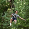 Image 1: Experience the High Ropes with Adults and Child Admissions 