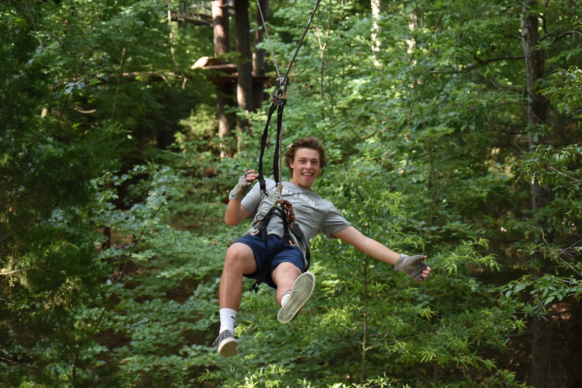 Experience the High Ropes with Adults and Child Admissions
