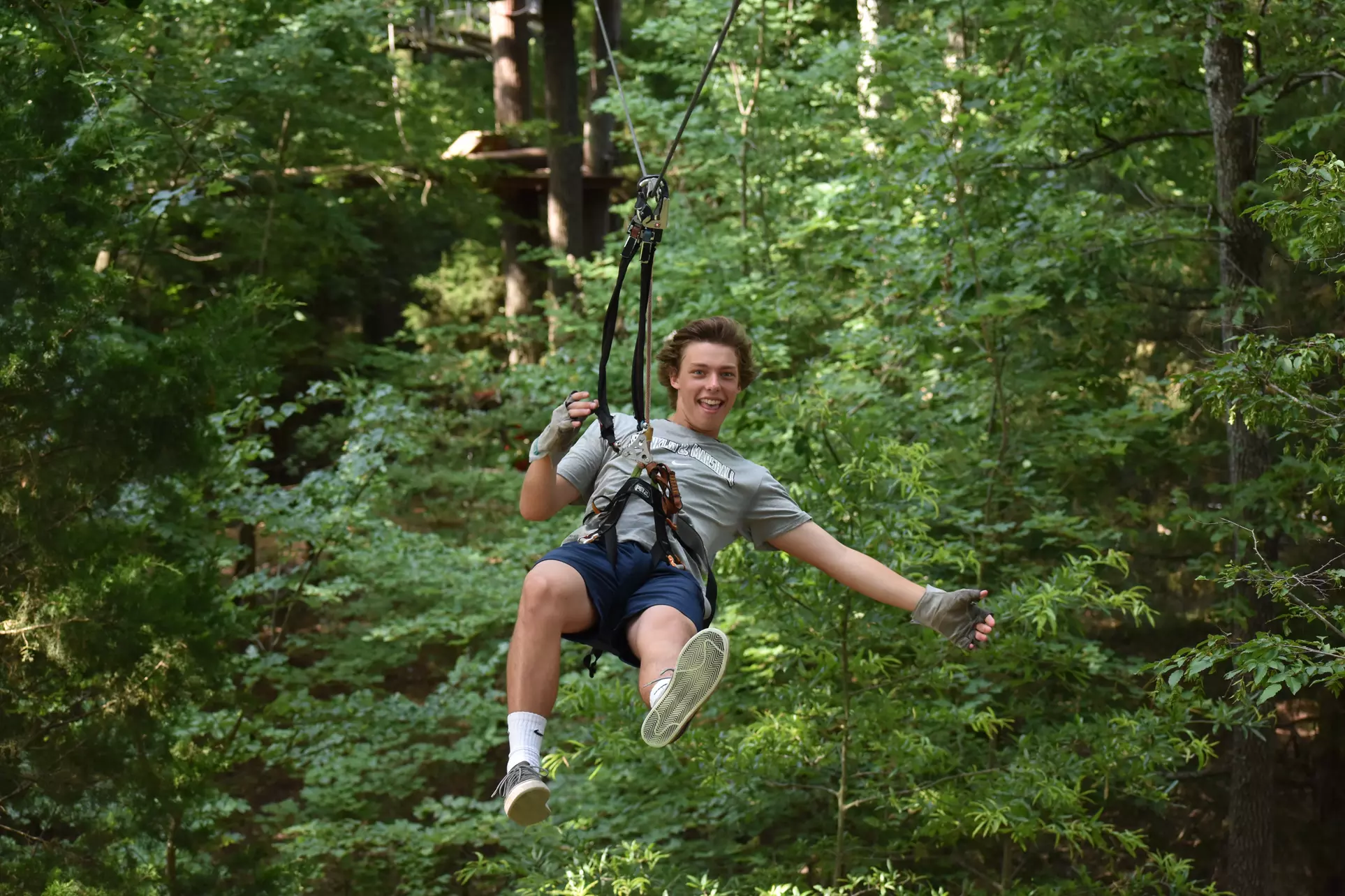 Experience the High Ropes with Adults and Child Admissions 