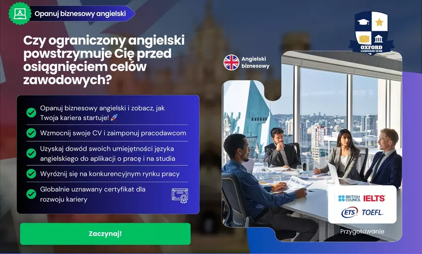 Image 3: Kursy online: jęz. angielski z native speakerem w Oxford Learning Club