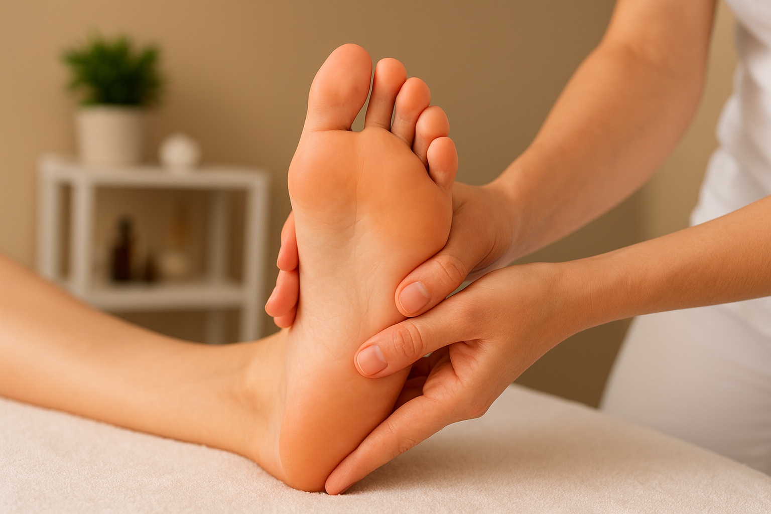 Unwind with a 30-Minute Reflexology and 30- or 45-Min Massage Combo